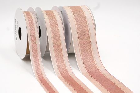 Стильна бежева тканинна стрічка_AI